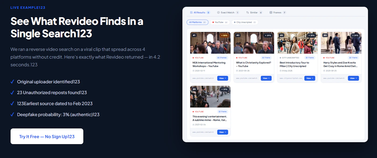 Revideo.io screenshot 3