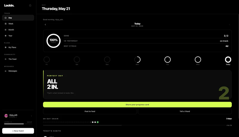LockIN  screenshot 2