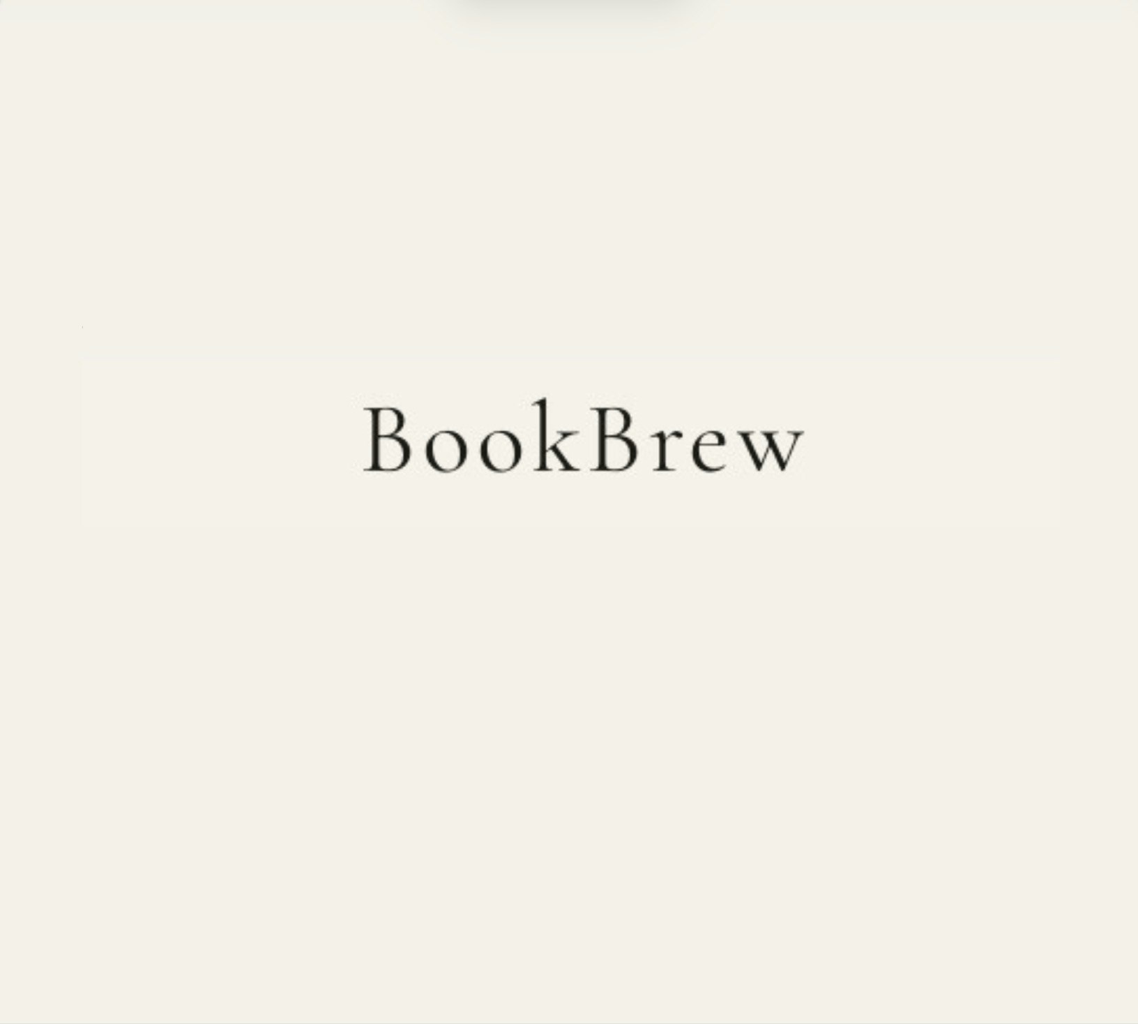 BookBrew - Product Hunt launch logo and brand identity