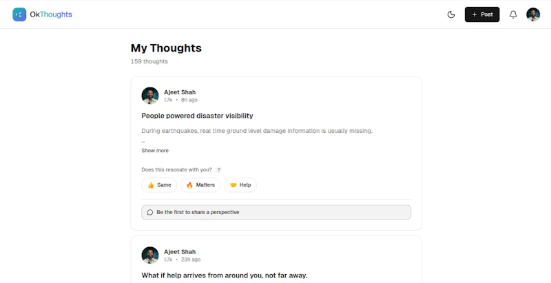 OkThoughts screenshot 4