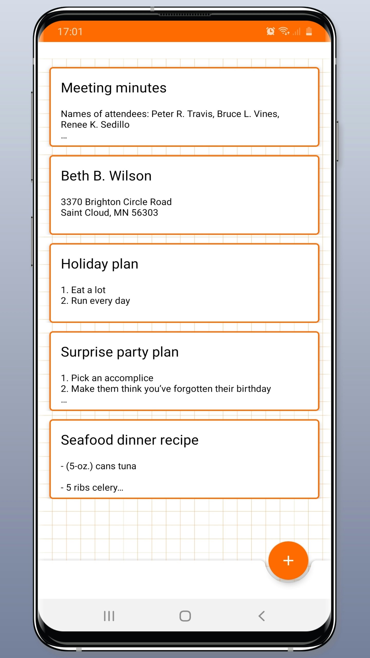 Next note - notepad gallery image