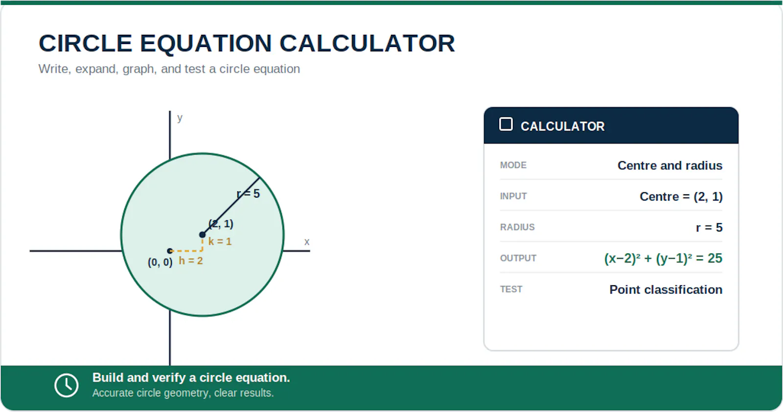 Circle Calculator screenshot 3