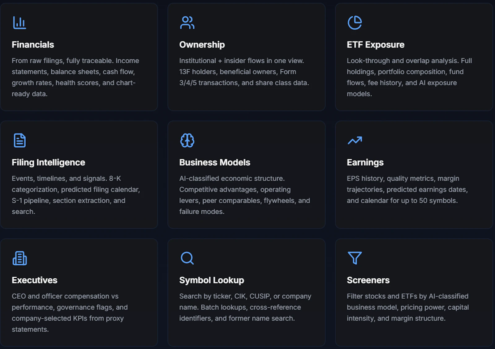 StockFit API screenshot 1
