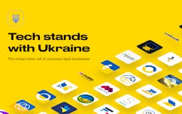 Tech Stands With Ukraine media 1