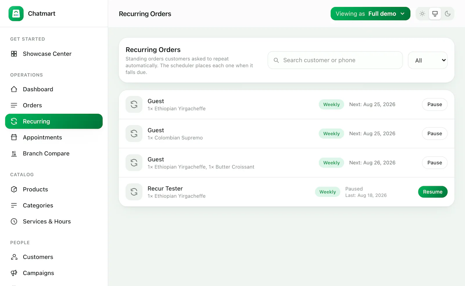 ChatMart - AI WhatsApp Orders & Bookings screenshot 3