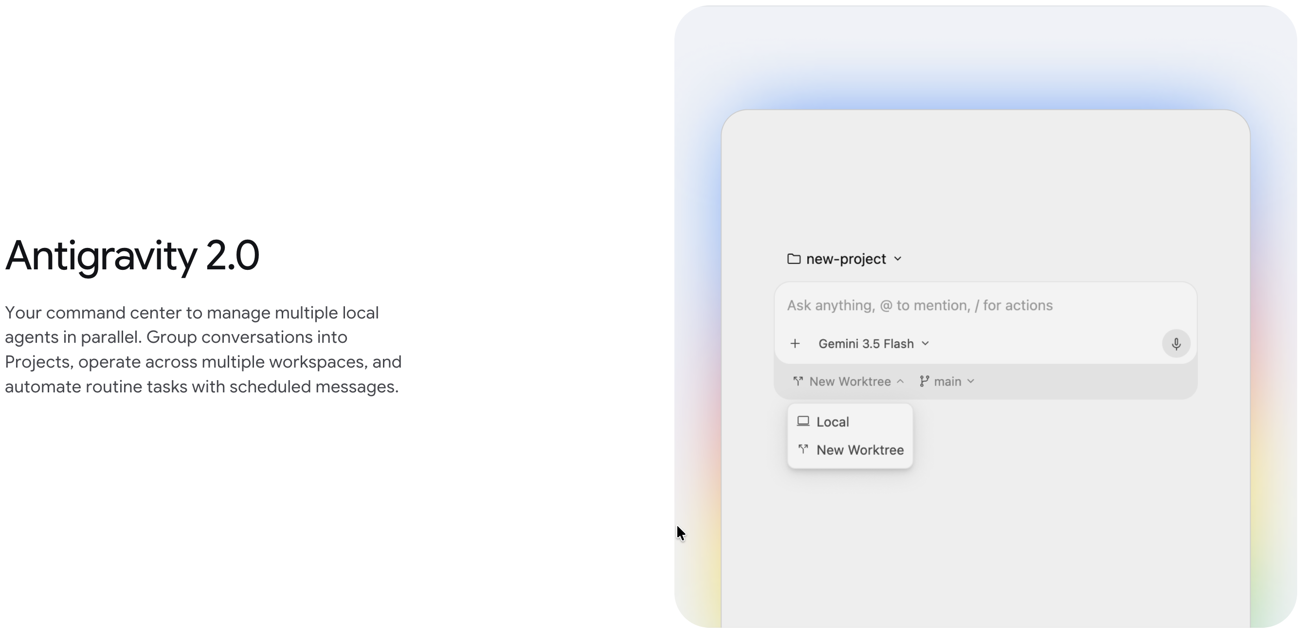 Google Antigravity 2.0 gallery image
