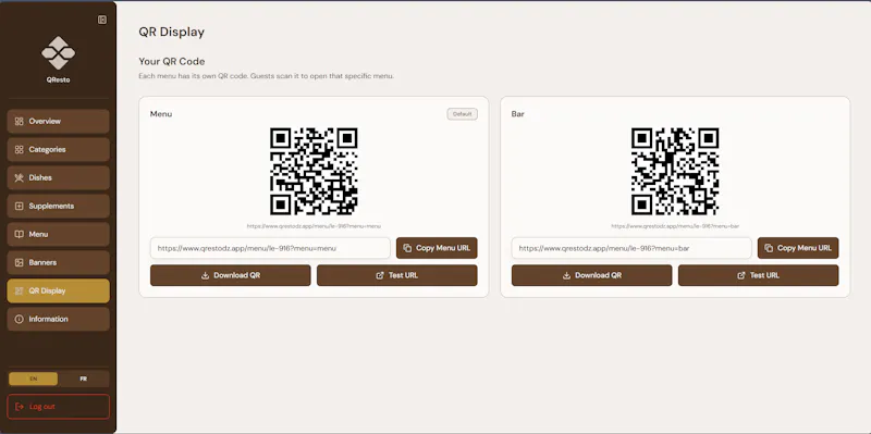 QResto screenshot 5