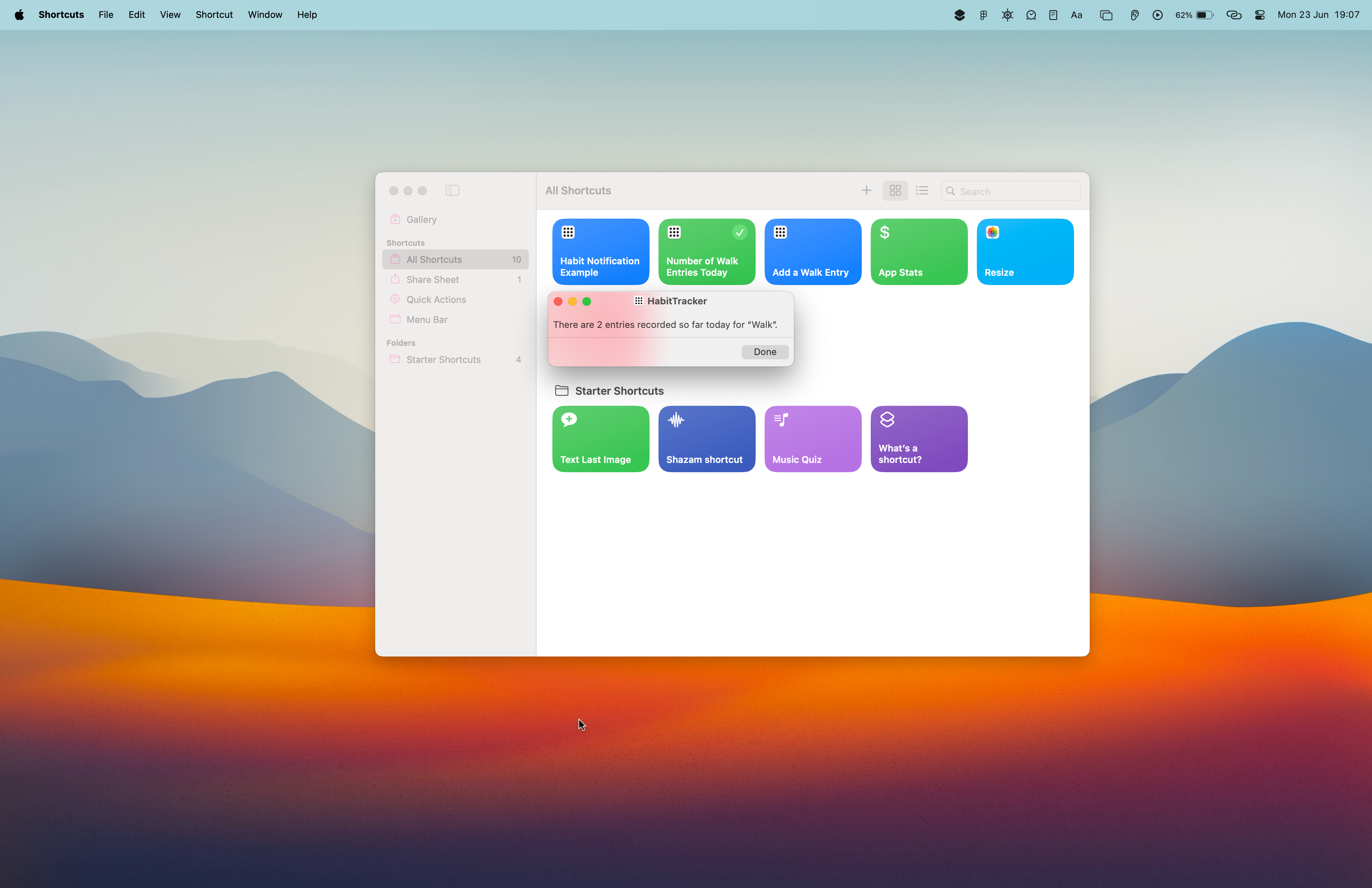 Hábitos para Mac - Sincrita el progreso del seguimiento de su hábito a través de Mac y iPhone media 2