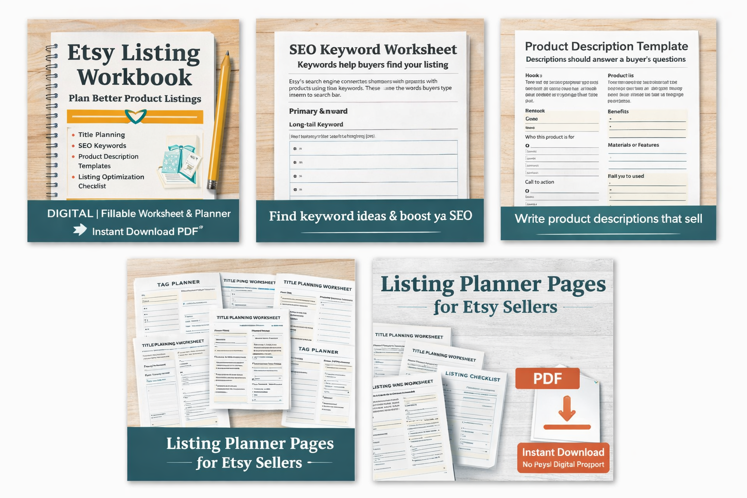 Etsy Seller Toolkit - Product Hunt launch logo and brand identity