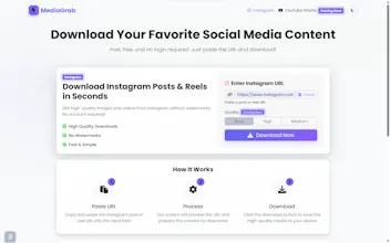 MediaGrab - Social Media Post Downloader gallery image