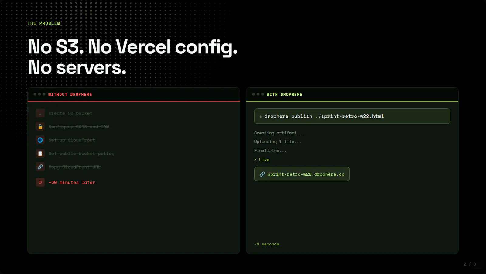Drophere screenshot 2