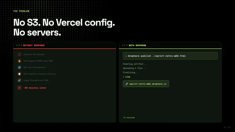 Drophere screenshot 2