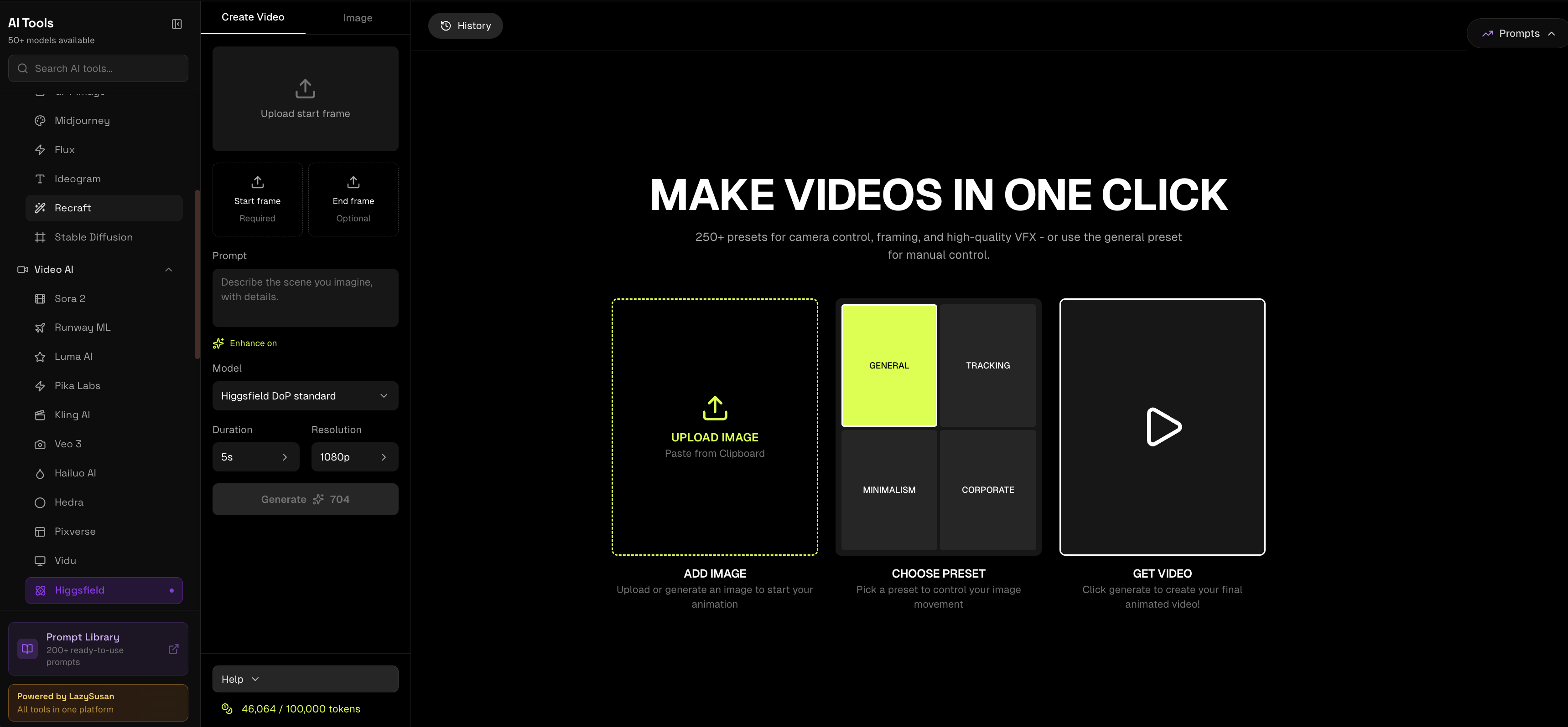 LazySusan: All-In-One AI Command Center - Screenshot 4 showing product features and functionality
