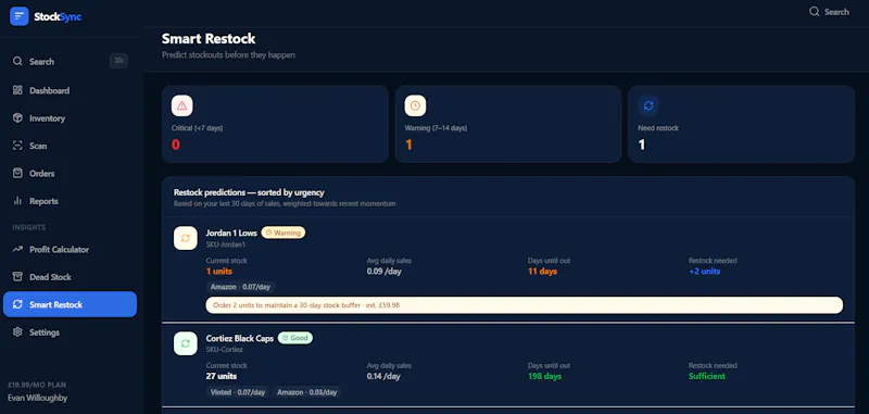StockSync screenshot 4