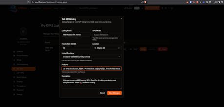 GPUFlow - Monetize Your Idle GPU gallery image