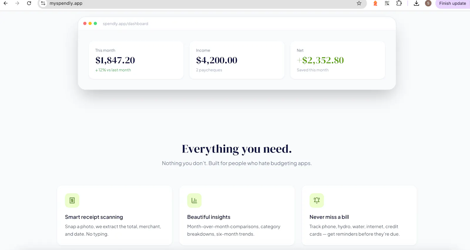 Spendly — Expense Tracker screenshot 7