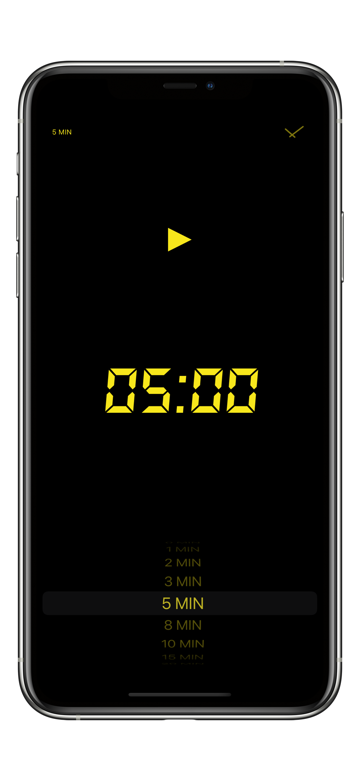 Minimalist Retro Clock iOS app gallery image