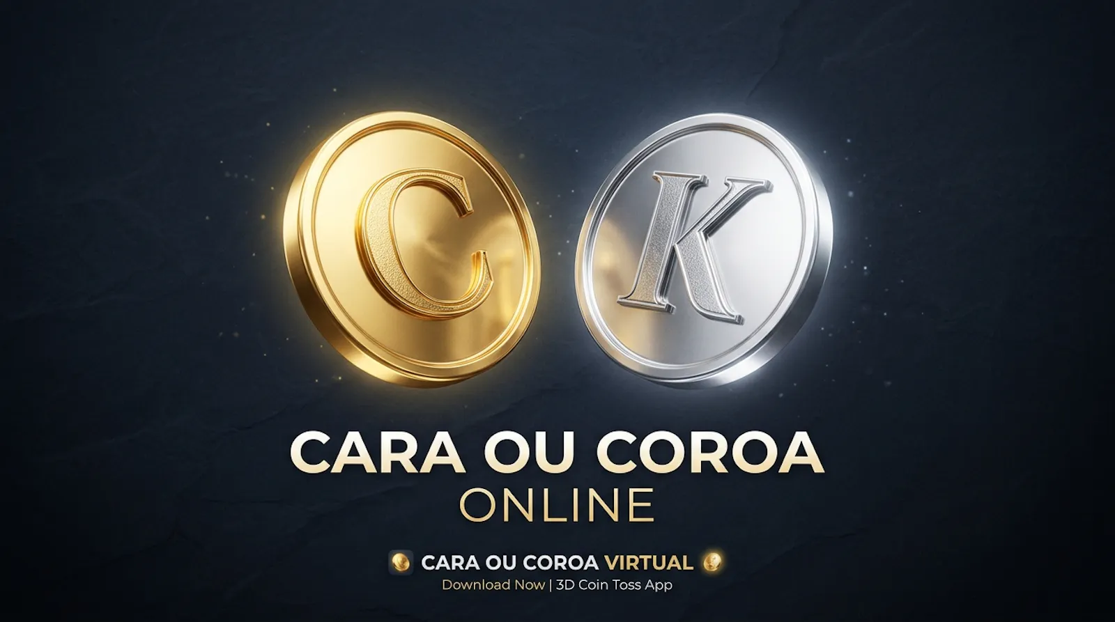 Cara ou Coroa Virtual screenshot 1