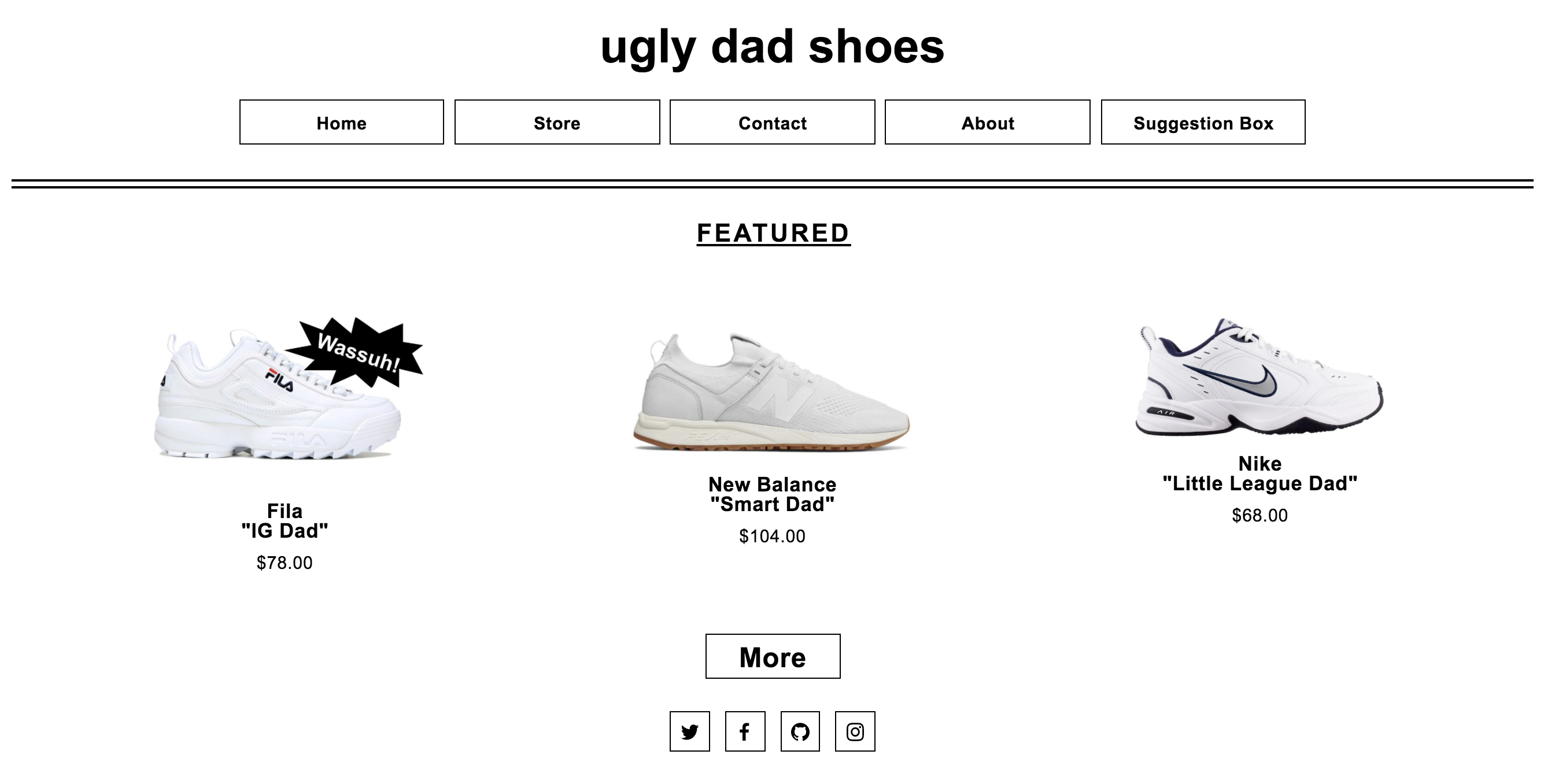 Ugly Dad Shoes