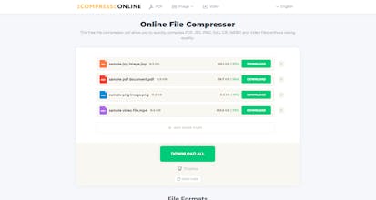 File Compressor - Compress Files Online gallery image
