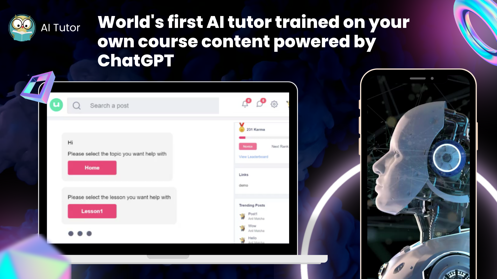 Een punten van Monataki - Je eigen AI -tutor aangedreven door chatgpt media 4