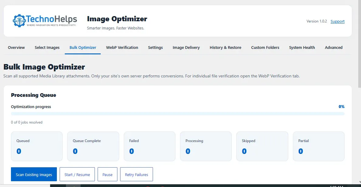 TechnoHelps Image Optimizer gallery image
