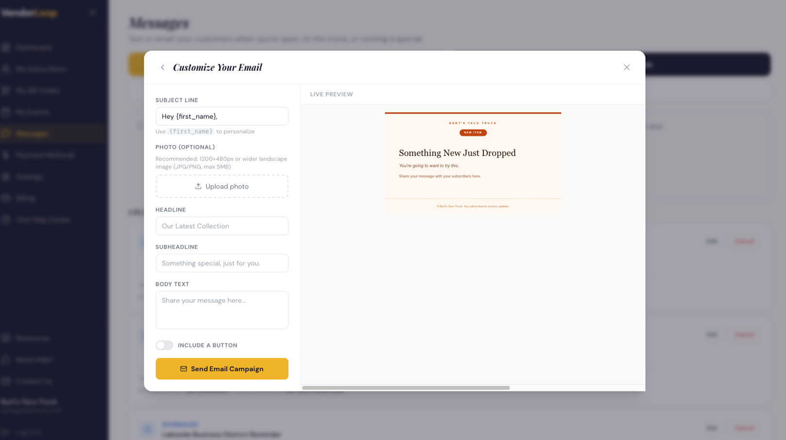 VendorLoop gallery image