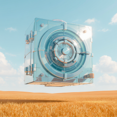 Digital Marketing Vault by Hawky - Product Hunt launch logo and brand identity