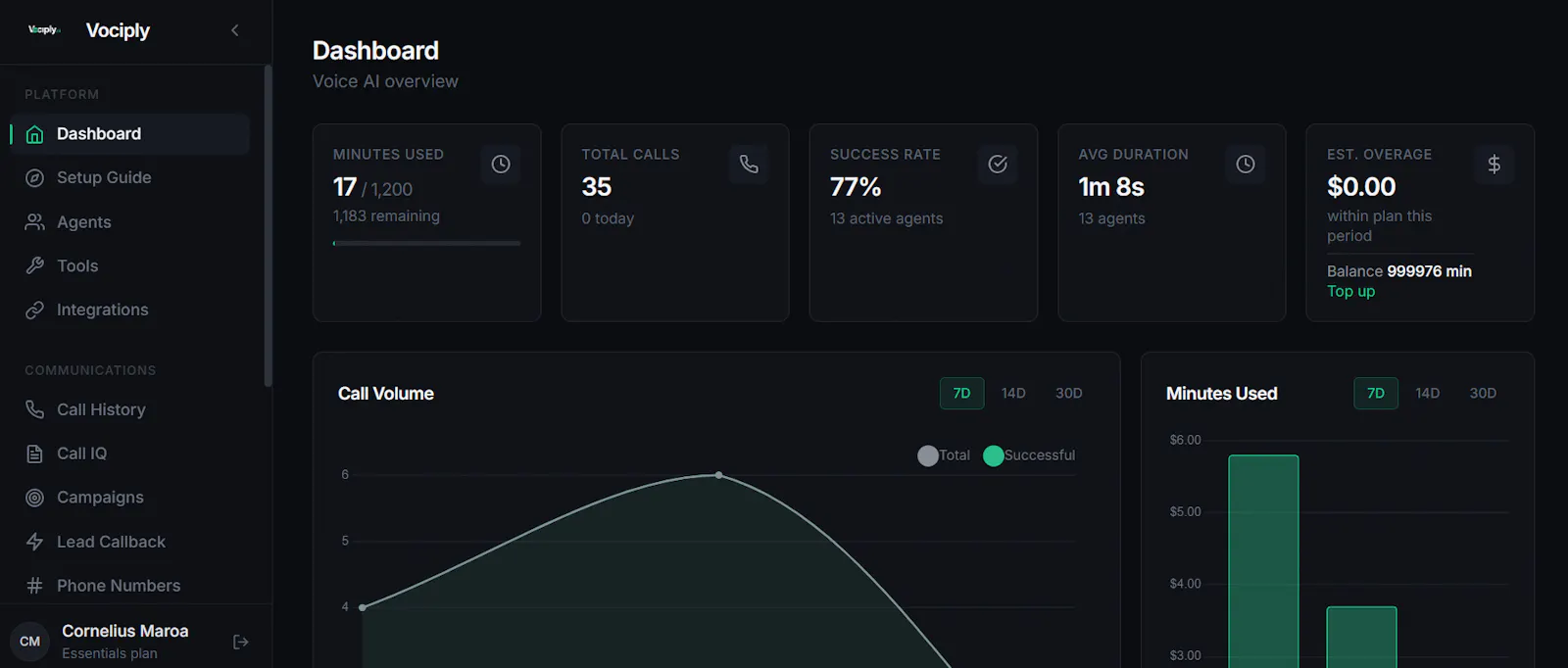 Vociply screenshot 2