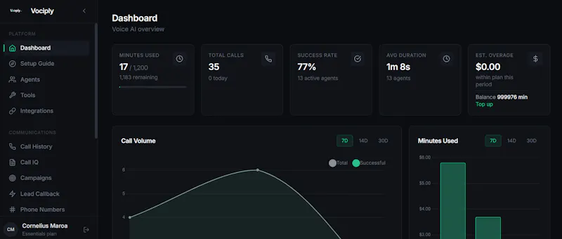 Vociply screenshot 2