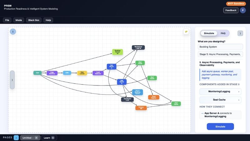 PRISM — System Design Sandbox gallery image