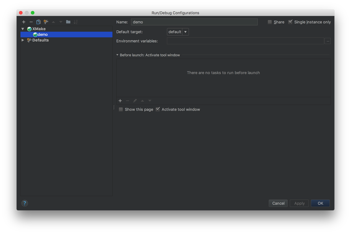 xmake-idea gallery image