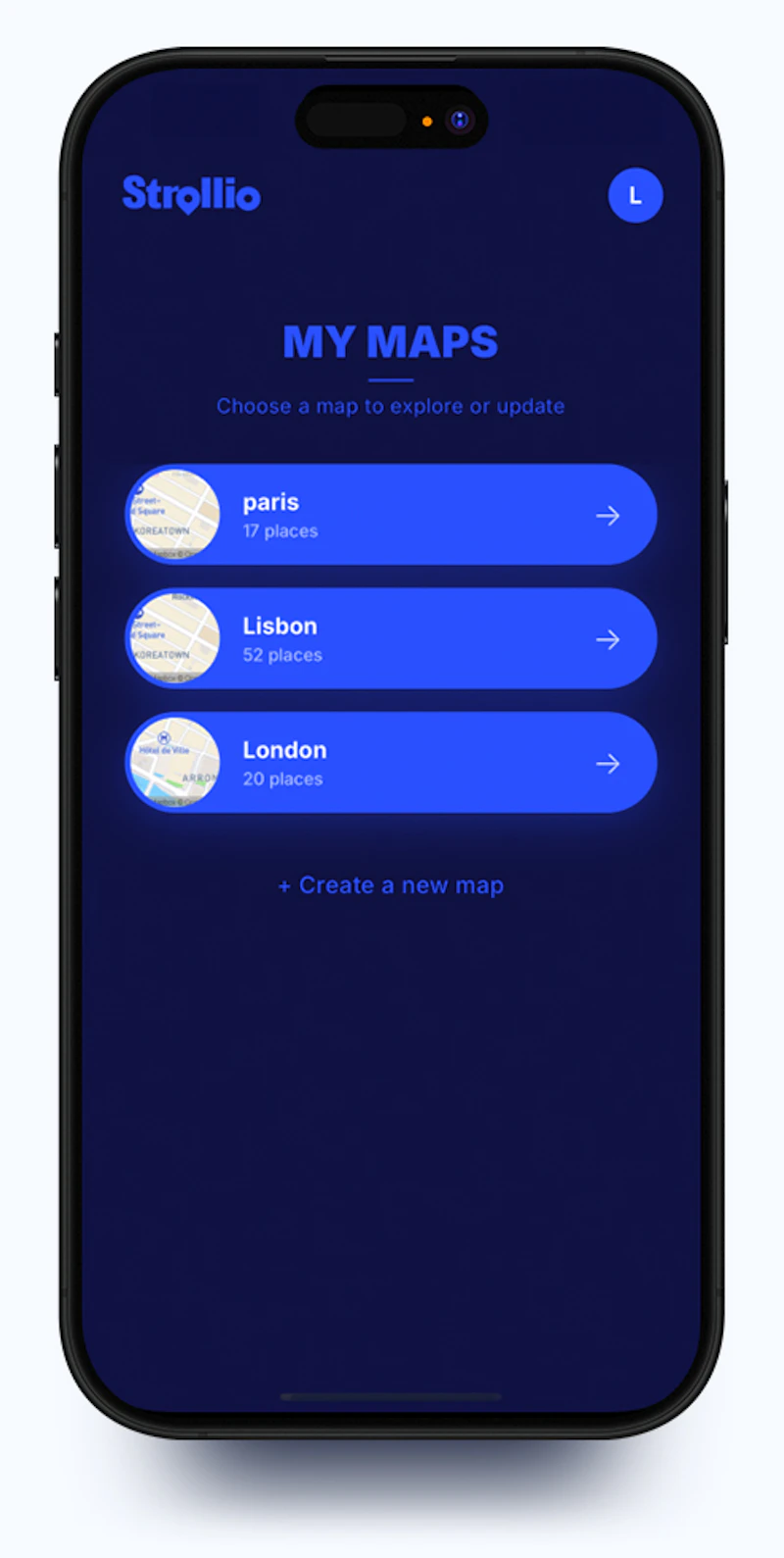 Strollio Travel Planer screenshot 4