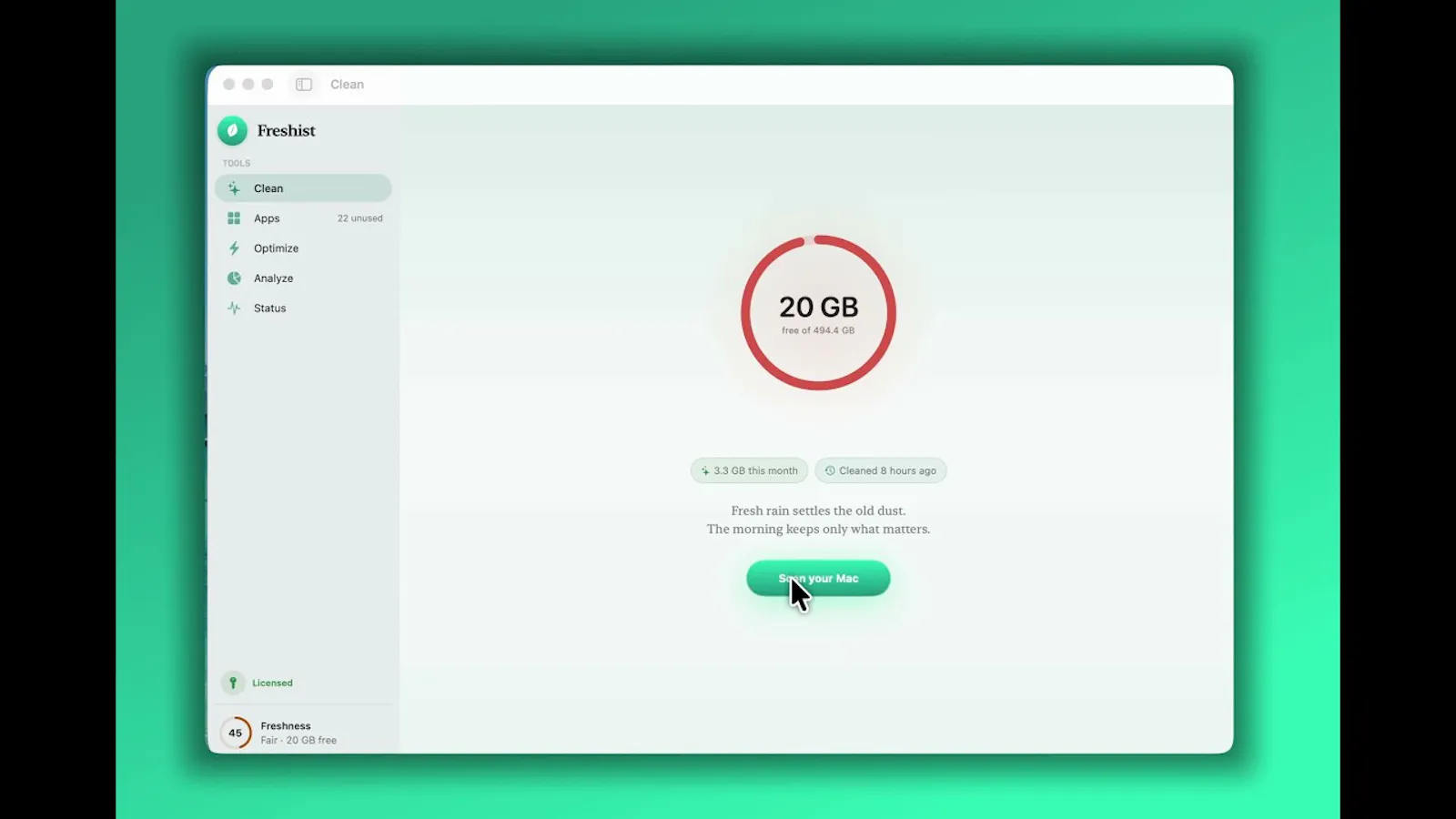 Freshist screenshot 1 (video preview)