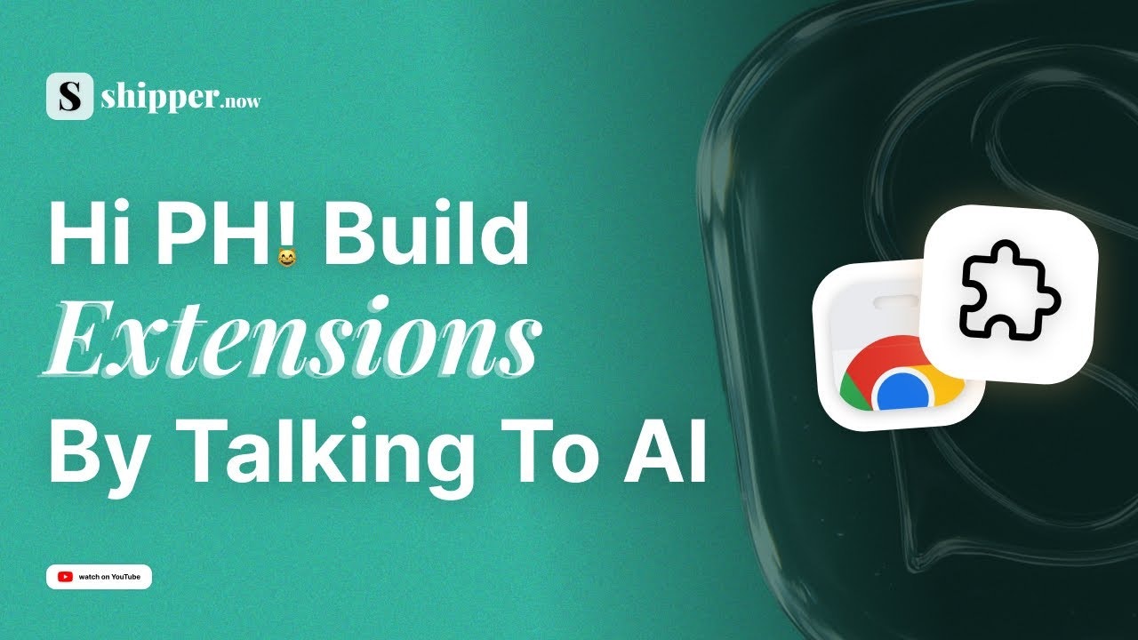 AI Chrome Extension Builder gallery image