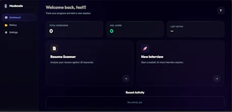 Ai based smart mock interview System gallery image