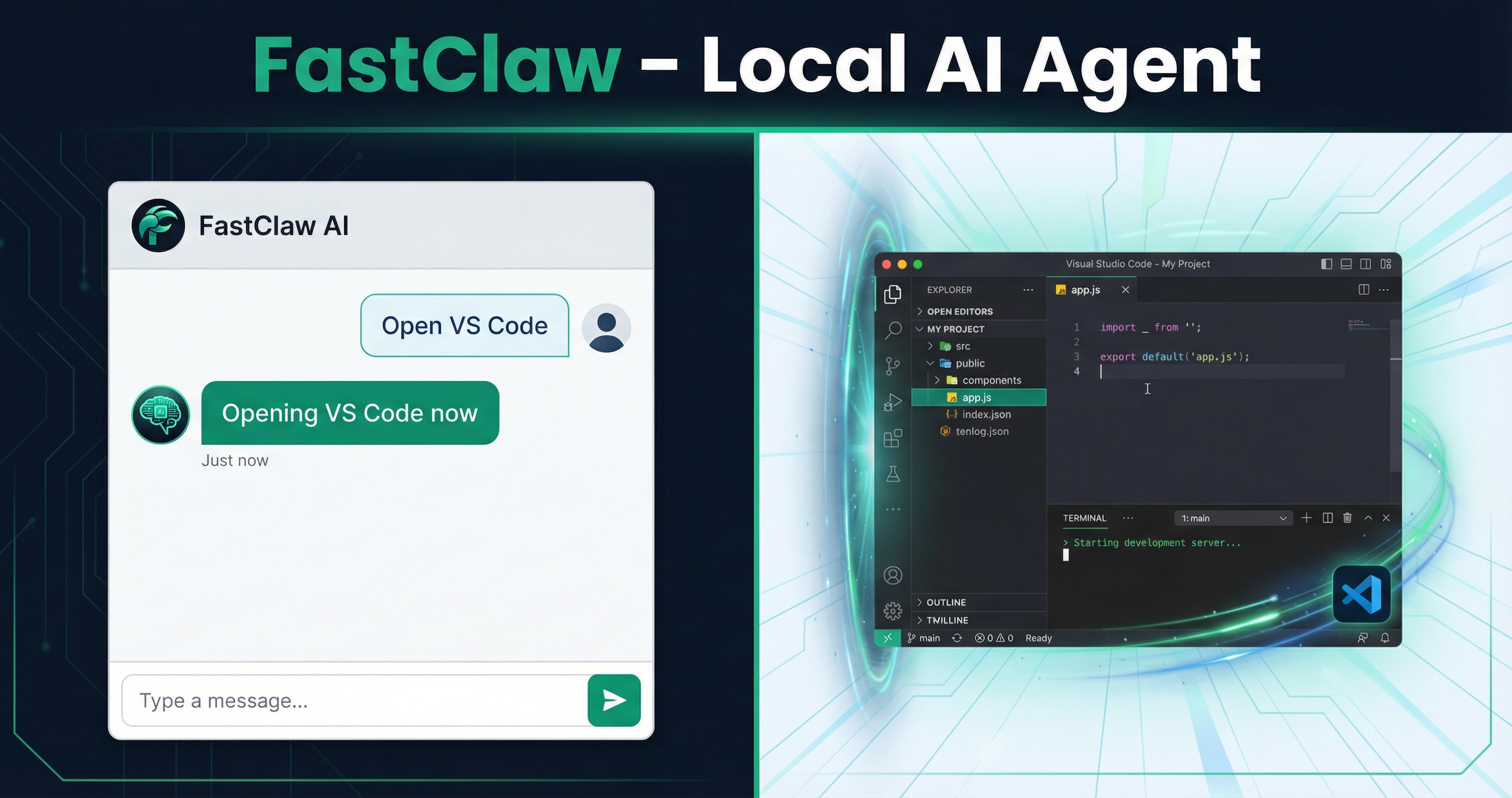 FastClaw - Main product screenshot demonstrating key features and user interface
