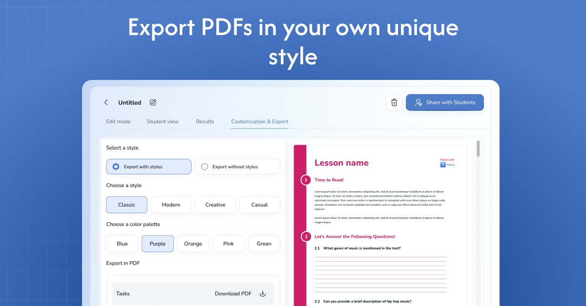 Tutory gallery image