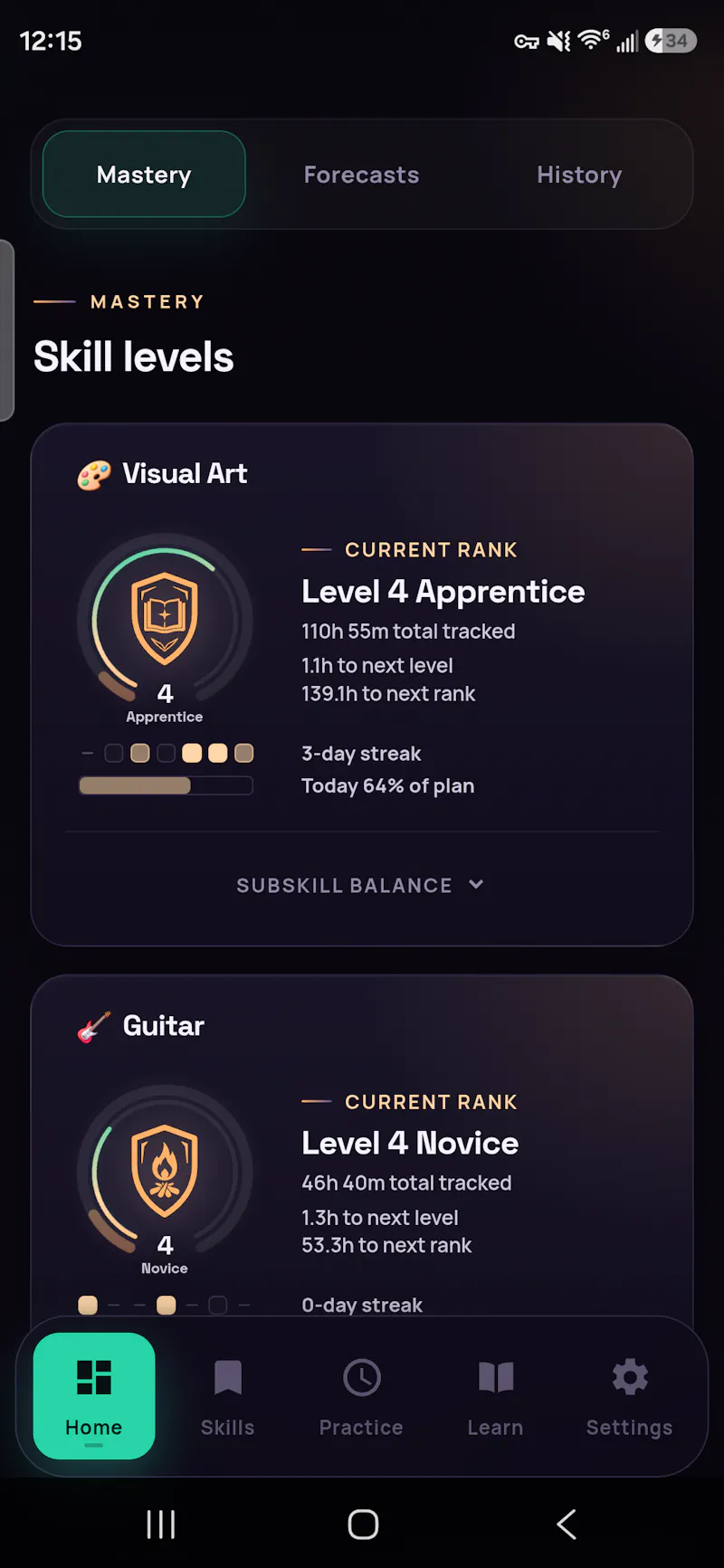 Skillmark screenshot 9