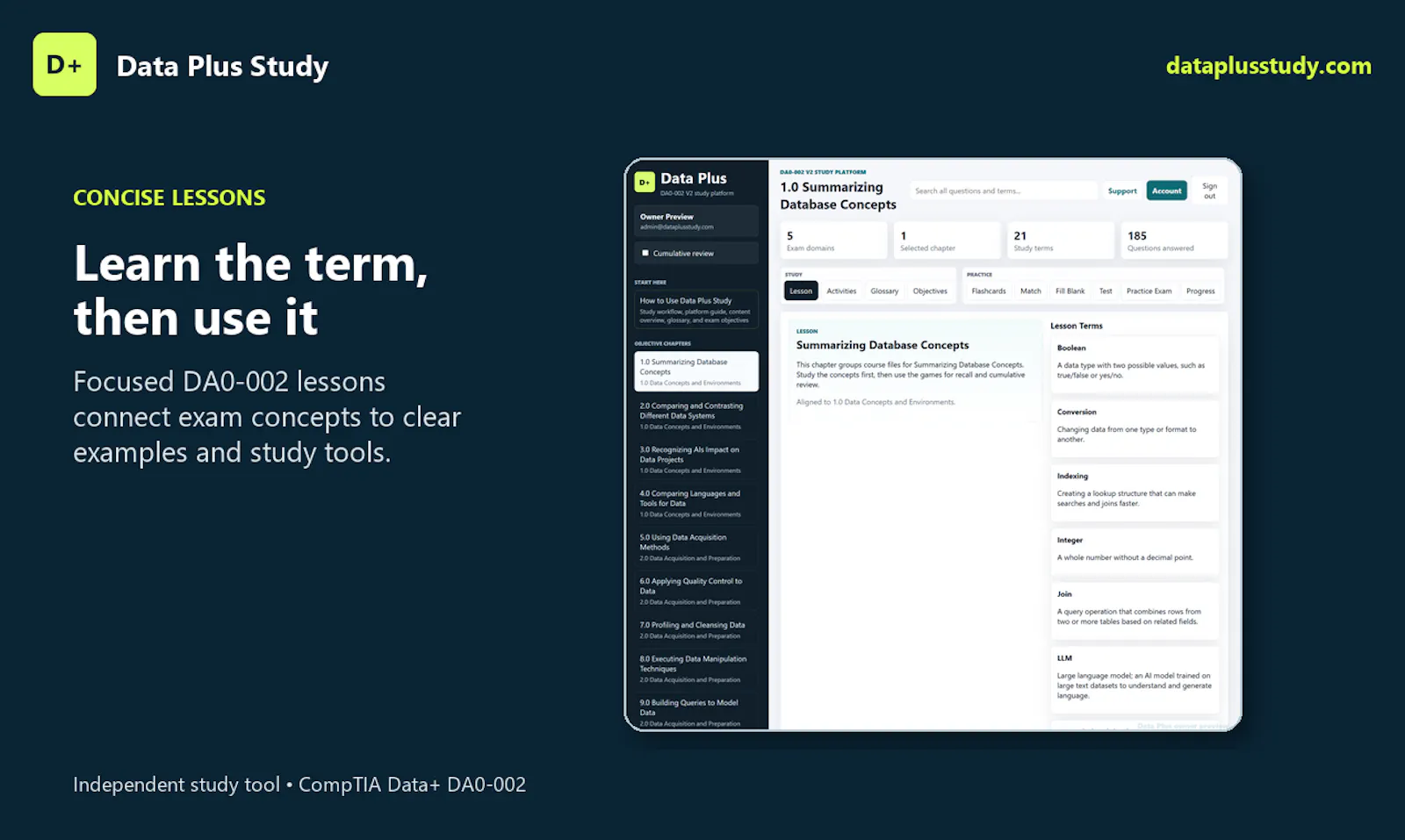Data Plus Study screenshot 1