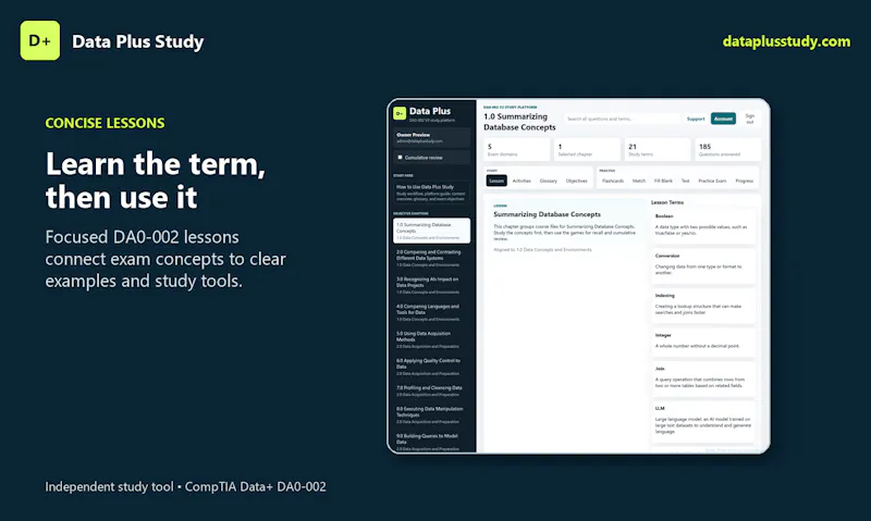 Data Plus Study screenshot 1