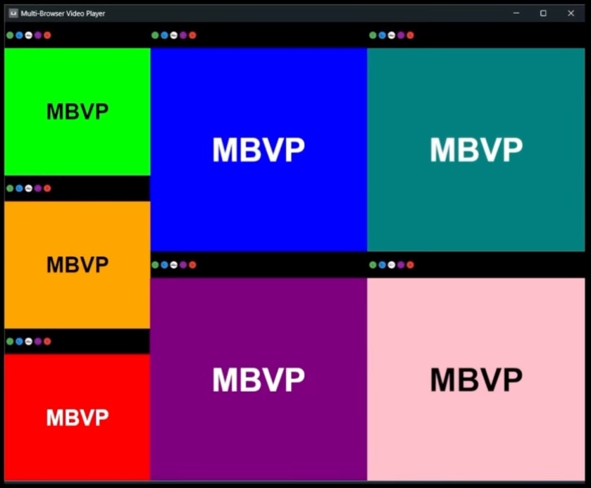 Pemain Video Multi-Browser media 3