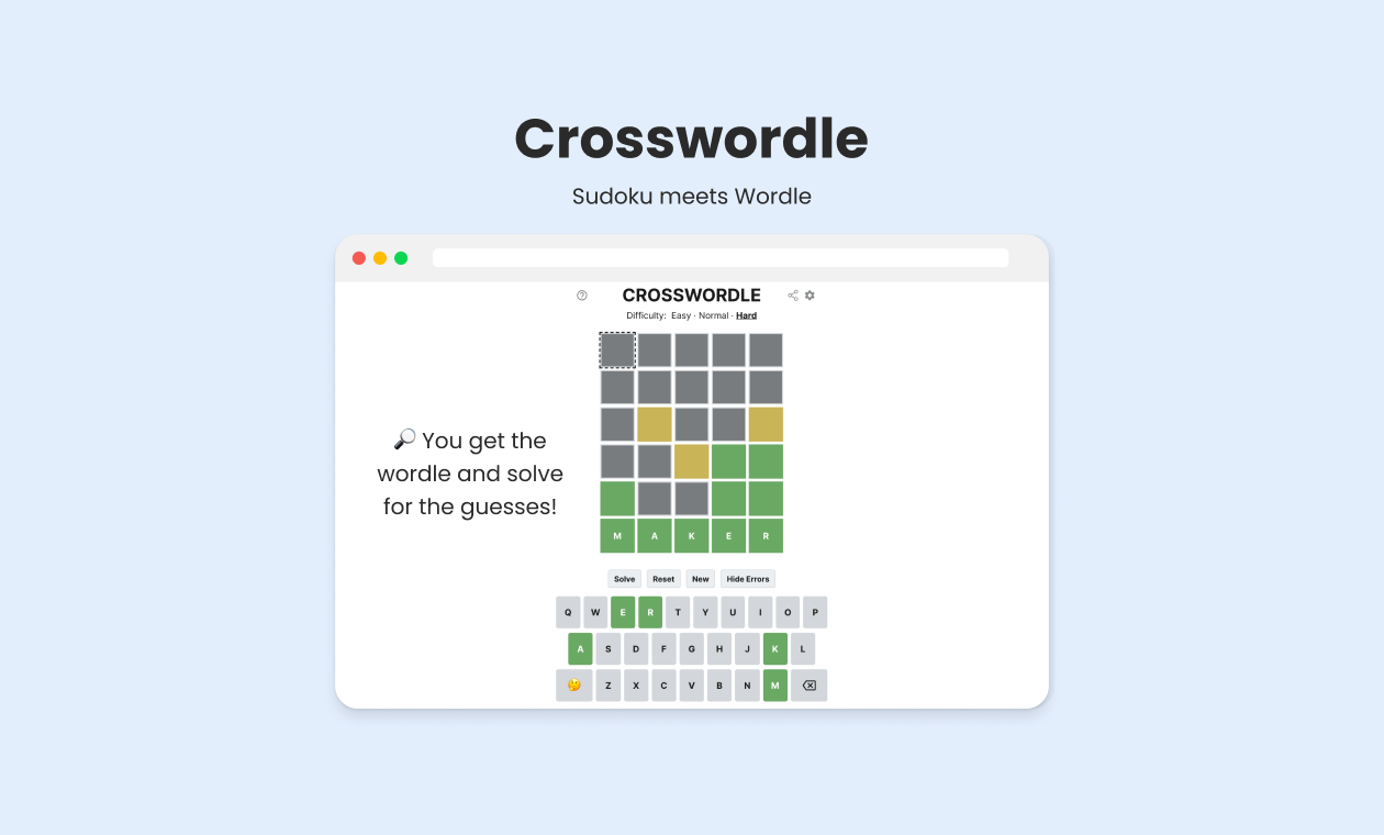 Crosswordle gallery image