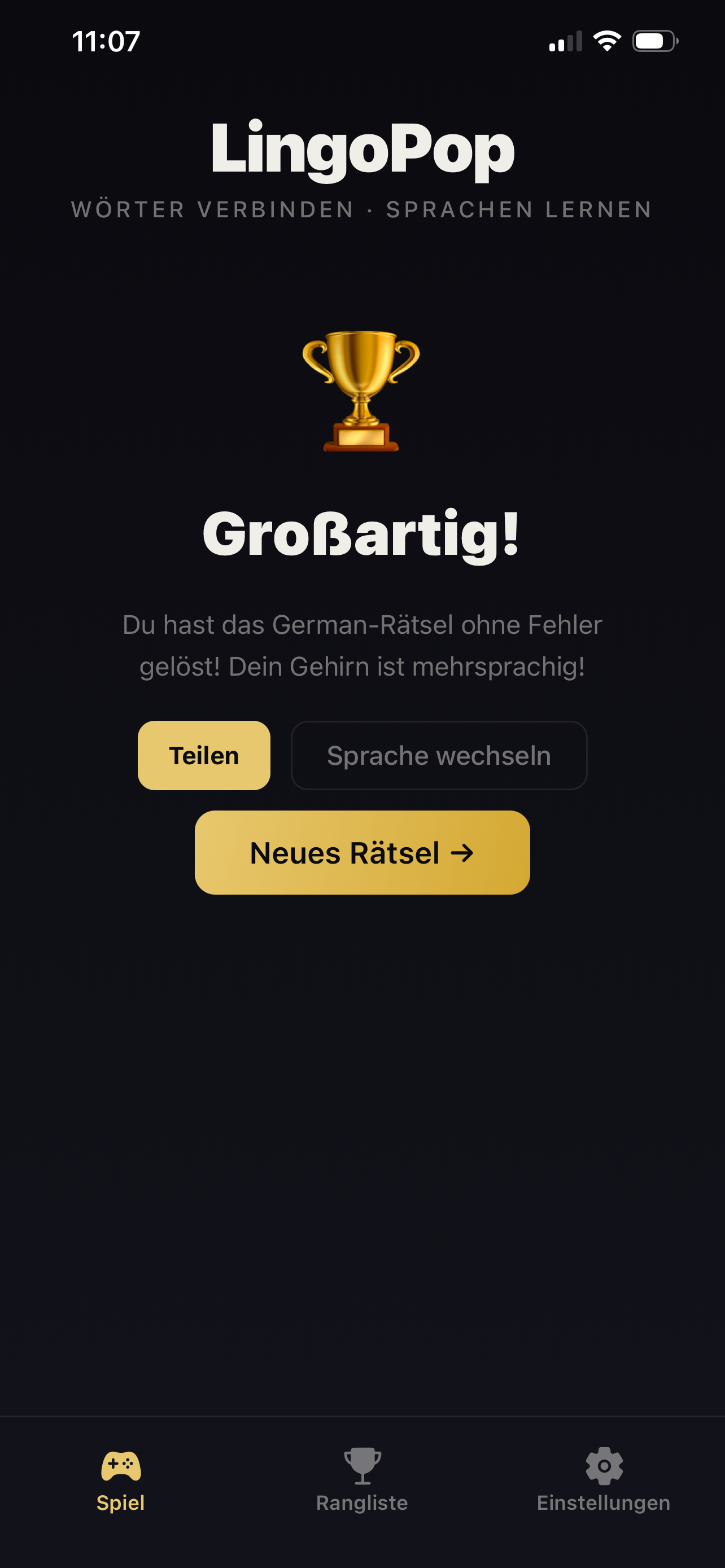 LingoPop — NYT Connections in 195+ Lang media 7