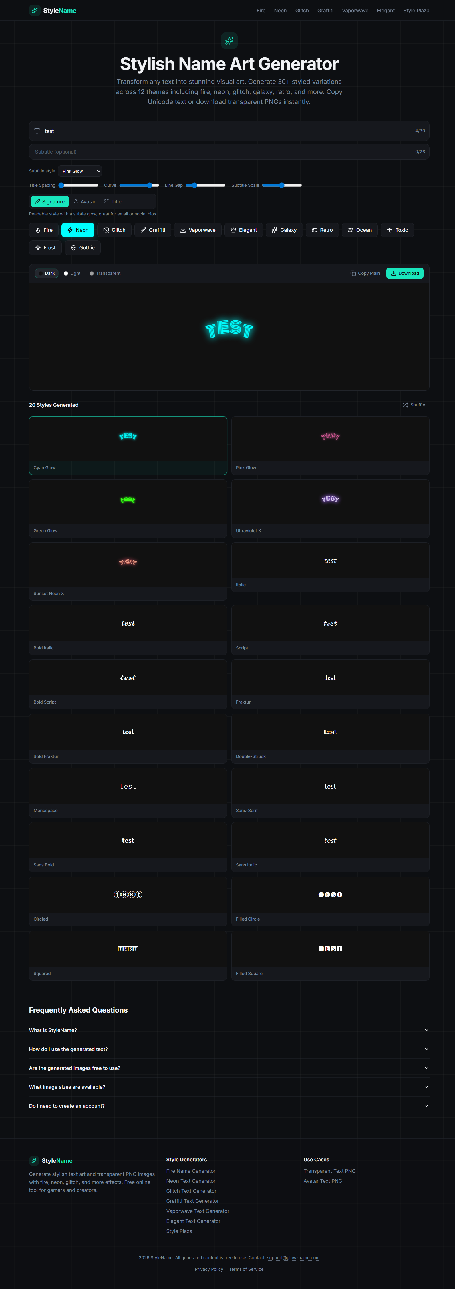 StyleName - Screenshot 3 showing product features and functionality