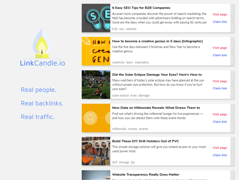 LinkCandle gallery image