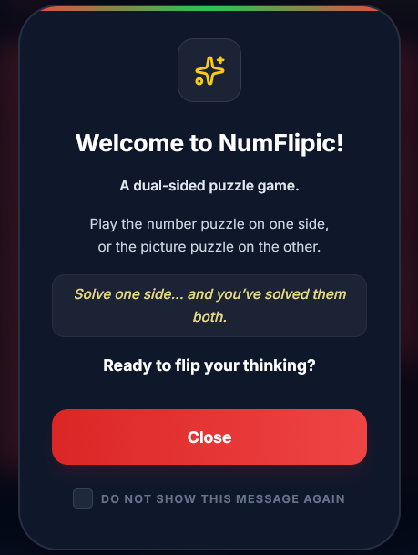 NumFlipic - Screenshot 2 showing product features and functionality