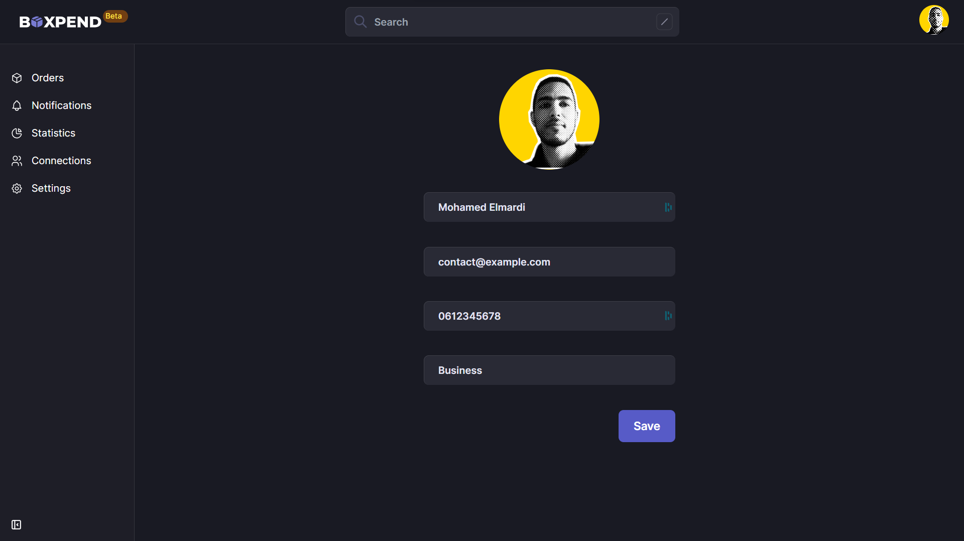 وسائط Boxpend - أداة إدارة التسليم 8