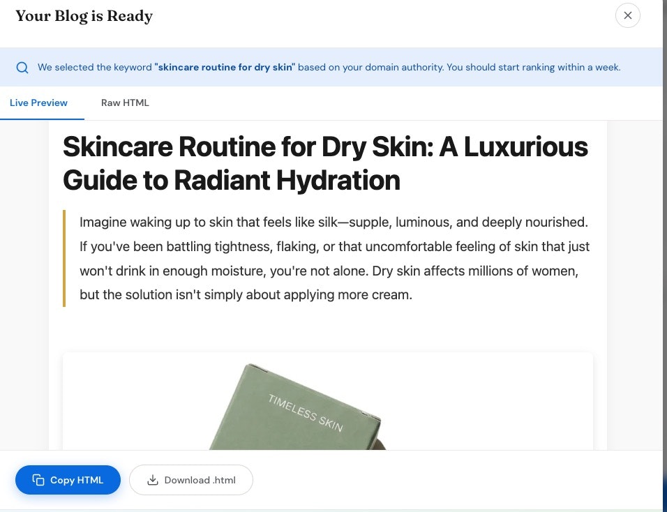 BloggedAi- Ranking SEO + AI Discovery gallery image