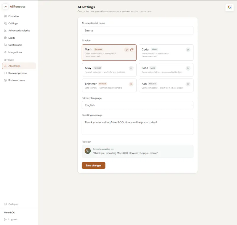 AI Recepts screenshot 4